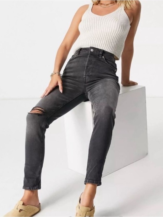 Free People Denim - Free People Zuri High Rise Mom Jeans Size 26